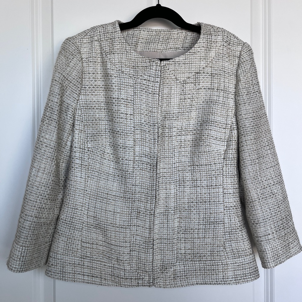 Tweed Cropped Jacket PXXS